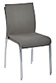 Ave Six Conway Stacking Chairs, Smoke/Silver, Set Of 2 1 thumbnail image