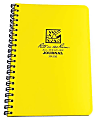 Rite in the Rain All-Weather Spiral Notebooks, 4-5/8" x 7", 64 Pages (32 Sheets), Yellow, Pack Of 12 Notebooks 1 thumbnail image