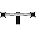 Lorell® Dual-Monitor Bracket, For Electric Sit-To-Stand Desk Riser, Silver 1 thumbnail image