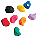 J.R. Moon Pencil Co. Stetro Pencil Grips, 1/2" x 1/2", Multicolor, Pack Of 100 1 thumbnail image