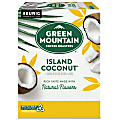 Green Mountain Coffee® Single-Serve Coffee K-Cup®, Island Coconut, Carton Of 24