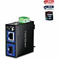 TRENDnet Industrial 100/1000Base-T to SFP Media Converter, TI F11SFP, 1 x Gigabit Ethernet Port, 1 x SFP Port, TIF11SFP 1 thumbnail image