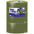 Tape Logic® Color Duct Tape, 3" Core, 3" x 180', Olive Green, Case Of 3