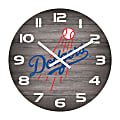 Imperial MLB Weathered Wall Clock, 16”, LA Dodgers