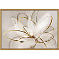 Amanti Art Transparent Beauty III Floral by Eva Watts Framed Canvas Wall Art Print, 16”H x 23”W, Gold 1 thumbnail image