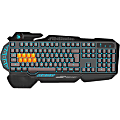 BLOODY GAMING PROGRAMMABLE 8 KEY LED MECHANICAL GAMING KEYBOARD - Cable Connectivity - USB Interface Multimedia, Macro Hot Key(s) - Windows - Membrane/Mechanical Keyswitch - Black