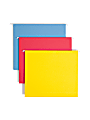 Smead® Premium Box-Bottom Hanging File Folders, 2" Expansion, Letter Size, Assorted Colors, Box Of 25 Folders