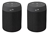 iLive Portable Dual ISB2139B Wireless Speakers, Black 1 thumbnail image