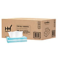 Highmark® 2-Ply Facial Tissue, Flat Box, White, 100 Tissues Per Box, Case Of 30 Boxes 1 thumbnail image