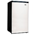 Sanyo 3.7 Cu. Ft. Counter-High Refrigerator, Stainless Steel/Black 1 thumbnail image
