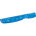 Fellowes® Health-V Gel Palm Support with Microban, 0.63" H x 18.25" W x 3.38" D, Blue
