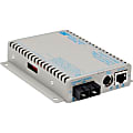 Omnitron Systems iConverter 8902N-0 Fast Ethernet Media Converter - 1xRJ45  - 1x ST Ports - 10/100Bas - 8902N0DW 1 thumbnail image