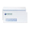 Custom Full-Color #10 Security Business Envelopes With Window, Peel & Seal, 4-1/8" x 9-1/2", White Wove, Box Of 250 Envelopes 1 thumbnail image