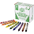 Crayola My First Washable Tripod Grip Crayons - Red, Orange, Yellow, Green, Blue, Purple, Brown, Black - 56 / Pack 1 thumbnail image