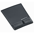 Fellowes Foam Wrist Rest/Mouse Pad With Microban, Graphite 1 thumbnail image