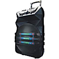 IQ Sound IQ-4115DJTWS Portable Bluetooth Speaker System - 50 W RMS - Black - 40 Hz to 20 kHz - Battery Rechargeable - USB 1 thumbnail image