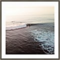 Amanti Art La Jolla 1 Square by Rachel Dowd Wood Framed Wall Art Print, 41”W x 41”H, Gray