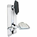 Ergotron StyleView 60-609-216 Lift for Flat Panel Display, Keyboard, Monitor - White - 24" Screen Support - 60609216 1 thumbnail image