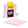 Post-it® Super Sticky Big Notes, 8 x 8 in, 1 Sticky Note Pad, 30 Sheets/Pad, Great for Vision Boards, Creative Projects, and Study Spaces, Pink Salt 1 thumbnail image