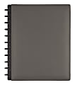 TUL® Custom Note-Taking System Discbound Notebook With Leather Cover, Letter Size, Narrow Ruled, 60 Sheets, Gray 1 thumbnail image