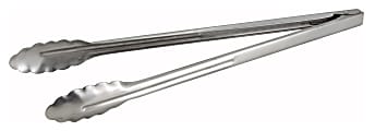 Winco Heavyweight Utility Tongs, 16”, Silver 1 thumbnail image