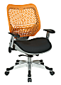 Office Star™ Unique Self-Adjusting SpaceFlex Mid-Back Managers Chair, Tang