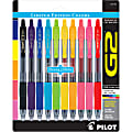 Pilot G2 Retractable Premium Gel Pens, Fine Point, 0.7mm, Assorted Inks, Pack of 10 Pens (Limited Edition) 1 thumbnail image