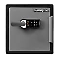 Sentry®Safe Alarm Fire/Water Safe, 1.23 Cu Ft, Black