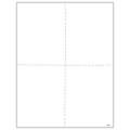 ComplyRight® W-2 Blank Tax Forms, 4-Up (Box Format), With Backer Instructions, 8-1/2" x 11", Pack Of 500 Forms 1 thumbnail image