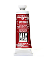 Grumbacher Max Water Miscible Oil Colors, 1.25 Oz, Cadmium Barium Red Deep
