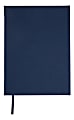 Office Depot® Brand Leather Jumbo Journal, 8" x 10-1/2", College Ruled, 336 Pages, Navy 1 thumbnail image
