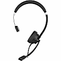 Morpheus 360 Connect USB Mono Headset with Boom Microphone - Noise Cancelling - Reversible Design - Protein Leather Ear Cushion - In-Line Volume Controls - Mute button - Black - HS5200MU - Wired - Adjustable Headband - 32 Ohm - 20 Hz - 20 kHz