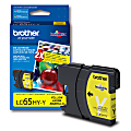 Brother® LC65 Yellow High-Yield Ink Cartridge, LC65HY-Y 1 thumbnail image