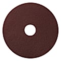 Americo Maroon X Heavy-Duty Floor Restoration Pads, 20", Maroon, 5 Pads Per Box, Set Of 2 Boxes