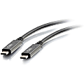 C2G 3ft USB C Cable - USB C to USB C Cable - 3.1 Gen 1 3A - 5Gbps - M/M - 3 ft USB Data Transfer Cable  - 28830 1 thumbnail image
