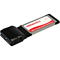 U.S. Robotics USR8401 2-port ExpressCard USB Adapter - ExpressCard/34 - Plug-in Module - 2 USB Port(s) - 2 USB 3.0 Port(s) 1 thumbnail image