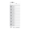 Pyramid™ Model 1000 30% Recycled Time Cards, Pack Of 100 1 thumbnail image