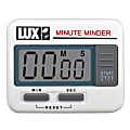 Lux Electronic Minute Minder Timer, White, Pack Of 2 1 thumbnail image