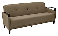Ave Six Main Street Sofa, Seaweed/Dark Espresso 1 thumbnail image