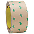 3M™ F9465PC Adhesive Transfer Tape Hand Rolls, 3" Core, 2" x 60 Yd., Clear, Case Of 2 1 thumbnail image