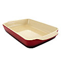 Crock-Pot Artisan 5.6-Quart Stoneware Pan, Red