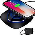 Hypercel Power Pad Qi Wireless Fast Charger - 5 V DC, 9 V DC Input - 5 V DC, 9 V DC Output - Input connectors: USB 1 thumbnail image