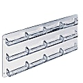 Azar Displays Business And Gift Card Wall Mount Holder, 12 Pockets, 17.25”W x 8.5”H, Clear, Pack Of 2 1 thumbnail image