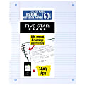 Five Star® Insertable Notebook Paper Plus Study App, College Ruled, 9" x 11", 60 Sheets/Pack 1 thumbnail image