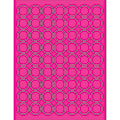 Office Depot® Brand Labels, LL191PK, Circle, 1", Fluorescent Pink, Case Of 6,300
