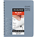 AT-A-GLANCE® Contemporary 2027 Weekly Monthly Planner, Drizzle, Large, 8 1/4" x 11" 1 thumbnail image