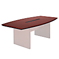 Mayline® Group Corsica Conference Table Top, Boat-Shaped, 72"W, Sierra Cherry