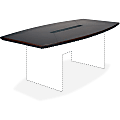 Mayline® Group Corsica Conference Table Top, Boat-Shaped, 72"W, Mahogany