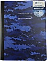 Microban Professional U Style Composition Book With Microban Antimicrobial Protection, 7.5" x 9.75", Wide Rule, 200 Pages (100 Sheets), Blue Camo 1 thumbnail image