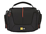Case Logic Camcorder Kit Bag, 5-15/16”H x 7-15/16”W x 5-1/2”D, Black